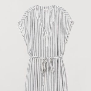 H&M V-Neck Dress with Tie